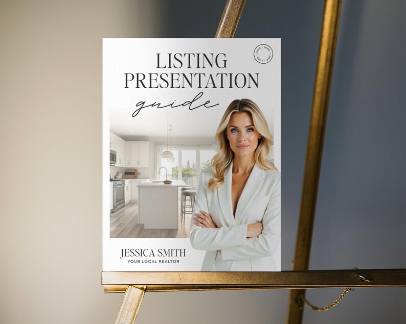 Real Estate Listing Presentation Template: Realtor Seller Guide (canva ...