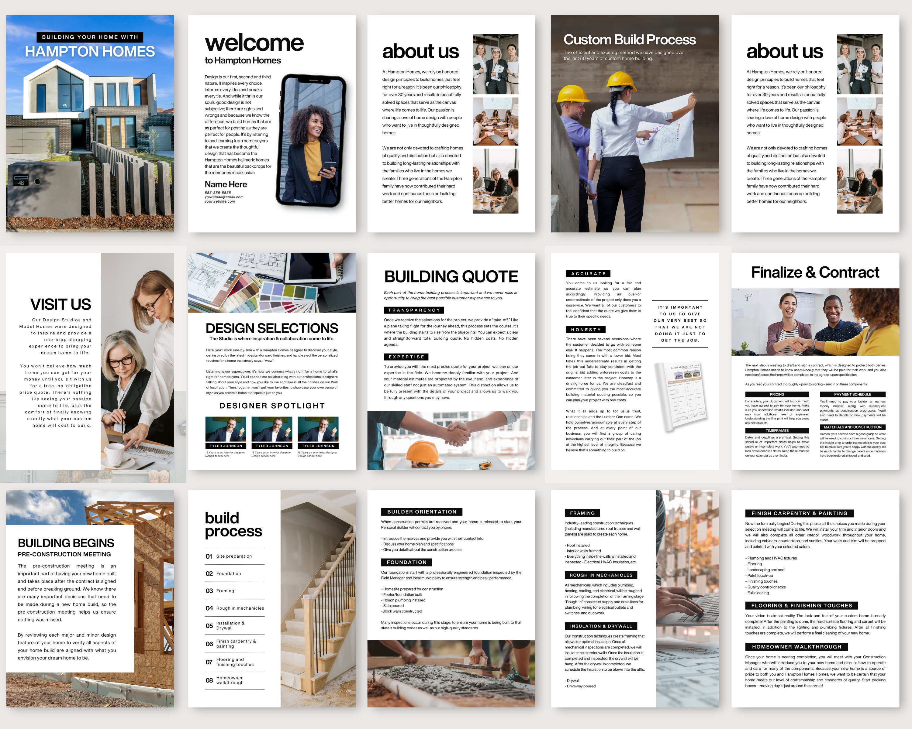 Home Builder Guide, New Construction Guide, Home Building Planner, Real ...