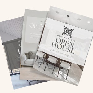 Editable Open House Sheets, Real Estate Printable, Real Estate ...