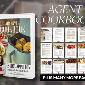 Real Estate Agent Cookbook, Realtor Marketing, Air Fryer Cookbook ...