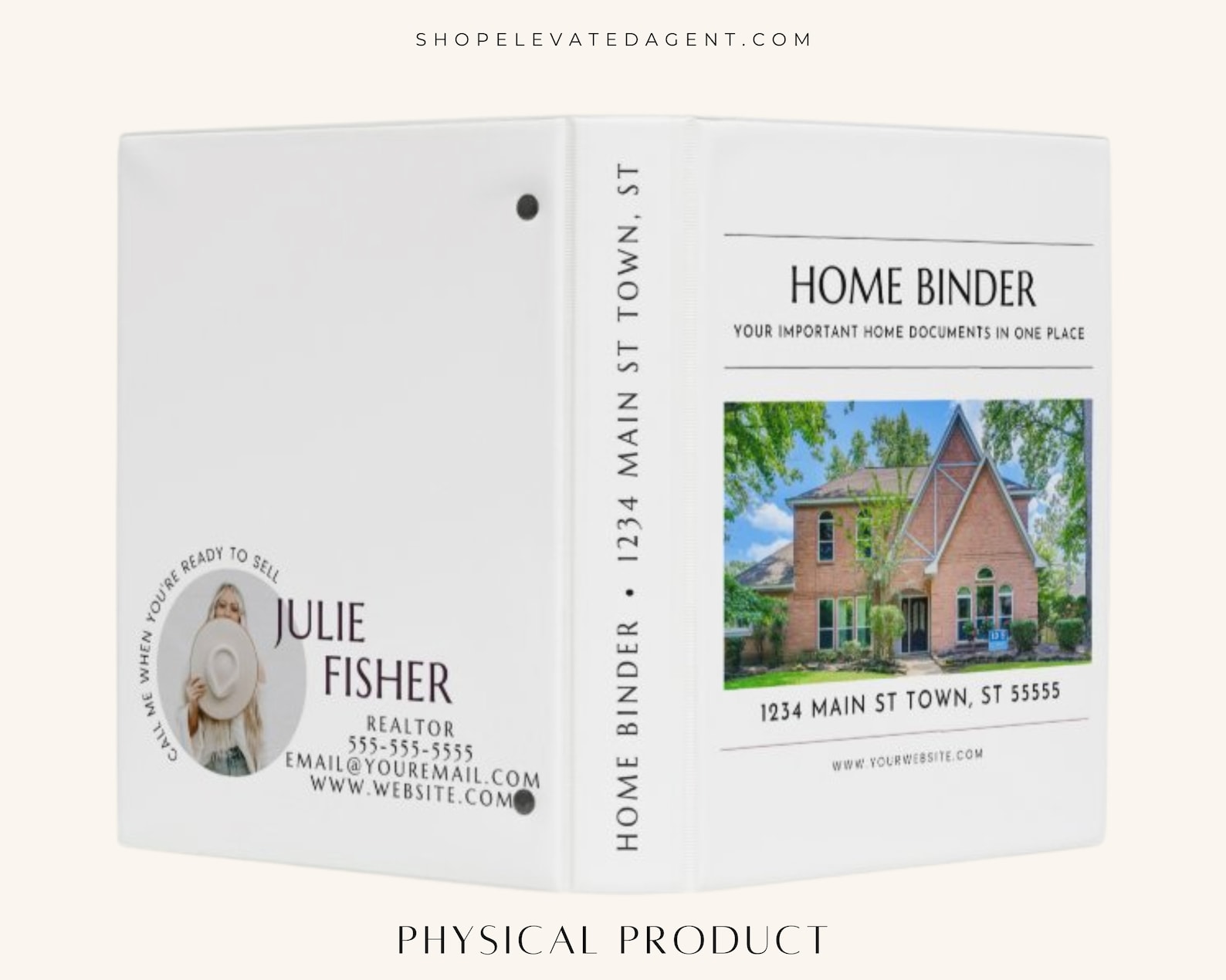 Real Estate Marketing Home Binder Real Estate Templates Etsy