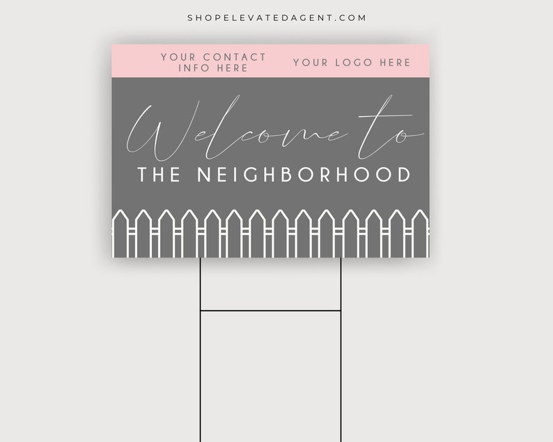 Real Estate For Sale Sign, Real Estate Yard Sign, Real Estate Sign, Property Sign, For Sale Sign, Realtor Sign, Real Estate Signage, Yard Sign, real estate logo, realtor sold sign, Realtor Custom Sign, Elevated Agent