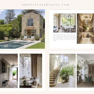 Real Estate Brochure, Luxury Property Brochure, Open House Brochure, Property Magazine, Real estate flyer, REAL ESTATE BROCHURE, For Sale Flyer, Open House Brochure, Luxury Brochure,  open house, open house flyer, luxury real estate, Elevated Agent