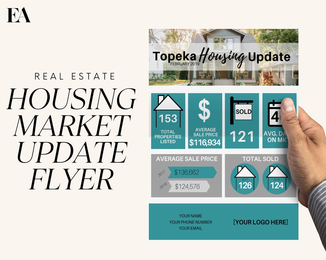 Market Update Real Estate Flyer Template Market Update Realtor Market Update Real Estate Flyer Template Market Update Realtor
