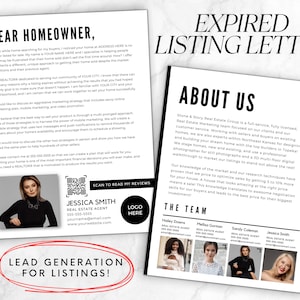 Real Estate Expired Letter, Marketing for Real Estate, Expired Listing Letter, Expired Listing, Listing Presentation, Real Estate Farming