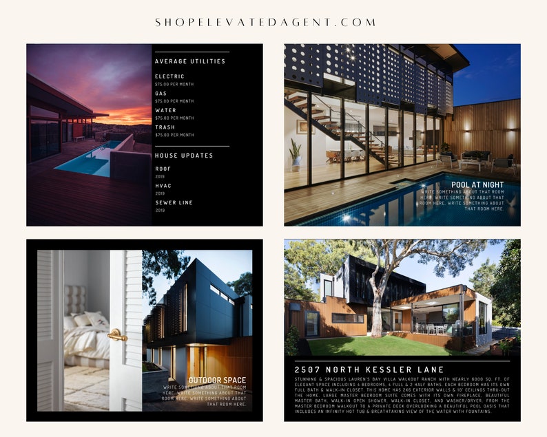 Real Estate Brochure, Luxury Property Brochure, Open House Brochure, Property Magazine, Real estate flyer, REAL ESTATE BROCHURE, For Sale Flyer, Open House Brochure, Luxury Brochure,  open house, open house flyer, luxury real estate, Elevated Agent