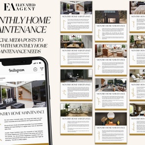 Real Estate Social Media Templates, Realtor Marketing, Instagram Templates, Realtor Branding, Realtor Templates, Real Estate Post