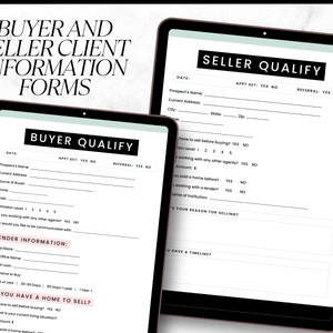 Seller Questionnaire, Buyer Questionnaire, Real Estate Template, Real Estate Marketing, Real Estate Seller Questionnaire, Realtor Follow Up