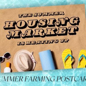 Cartolina agricola CMA immobiliare Cartolina estiva immobiliare Cartolina agricola Cartolina estiva CMA Cartolina immobiliare CMA Cartolina valore casa Mailer