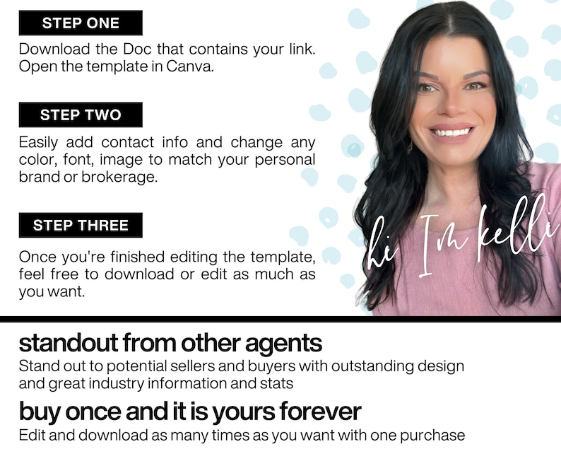 Real Estate Onboarding Template Digital Recruitment Packet Real Estate Hiring Tools Real Estate Company Branding Template HR Business Material Hiring Package for Brokers