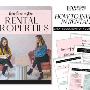 Rental Property, Investment Property, Invest In Real Estate, Real Estate Marketing, Real Estate Template, Buyers Guide, Listing Presentation
