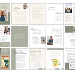 Real Estate Marketing Downsizing Guide Printable Agent Resource Senior Moving Guide Digital Download Retirement Planning Lead Magnet Home image 2