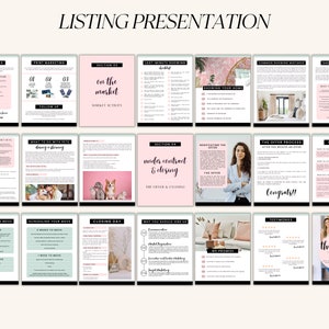Seller Guide and Buyer Guide Bundle, List Presentation for Real Estate ...