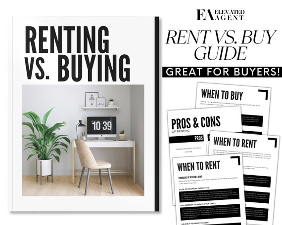 Rent Vs Buy, Renting Vs Buying, Real Estate Rental, Rent Vs Own, Real Estate Marketing, Home Buyer Marketing, Door Hanger, Door Knocking