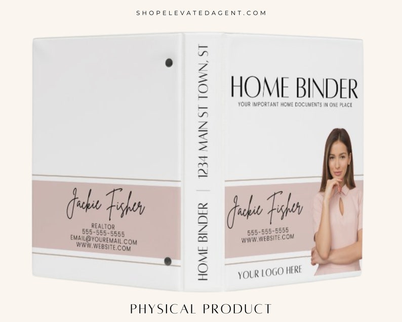 Real Estate Marketing Home Binder Real Estate Templates Etsy