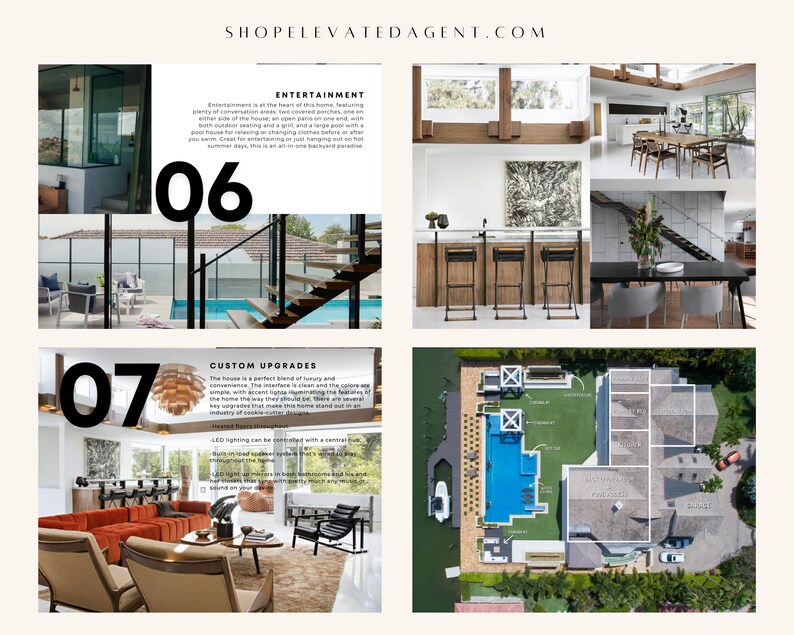 Real Estate Brochure, Luxury Property Brochure, Open House Brochure, Property Magazine, Real estate flyer, REAL ESTATE BROCHURE, For Sale Flyer, Open House Brochure, Luxury Brochure,  open house, open house flyer, luxury real estate, Elevated Agent