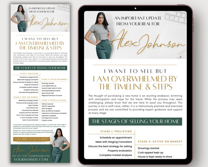 Home Seller Drip Campaign, Real Estate Marketing, Email Template, Real ...