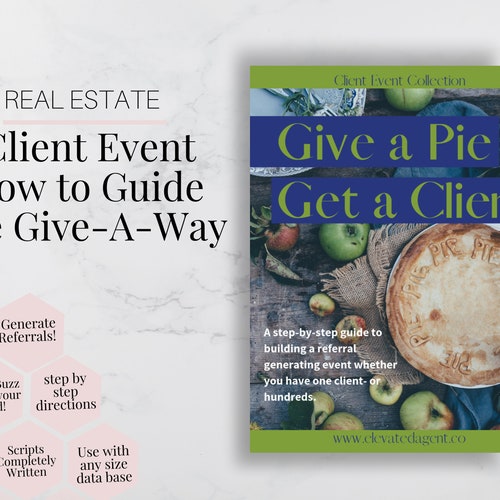 Real Estate Client Event Templates Canva Canva Real Estate Etsy