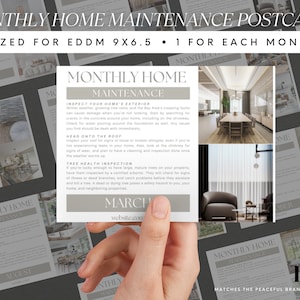 Real Estate Postcard, Home Maintenance Mailer, Realtor Postcard, Farming Postcard, Real Estate Mailers, Real Estate Farming, Luxury Postcard