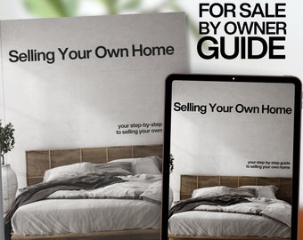 For Sale By Owner Guide, FSBO Guide, PreListing Guide, Seller Guide, Listing Presentation, fsbo Backup Plan, FSBO Checklist, FSBO Packet