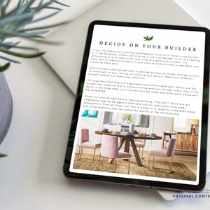 Real Estate Template Canva Real Estate Template New Construction Guide Real Estate Marketing Materials Construction Process Guide Home Building Checklist Real Estate Agent Resources