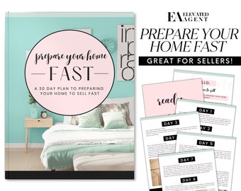 listing presentation kit real estate Home Staging Guide, Real Estate Staging Checklist, New Home Staging List, Realtor Listing Presentation, Seller Guide, Real Estate Marketing
