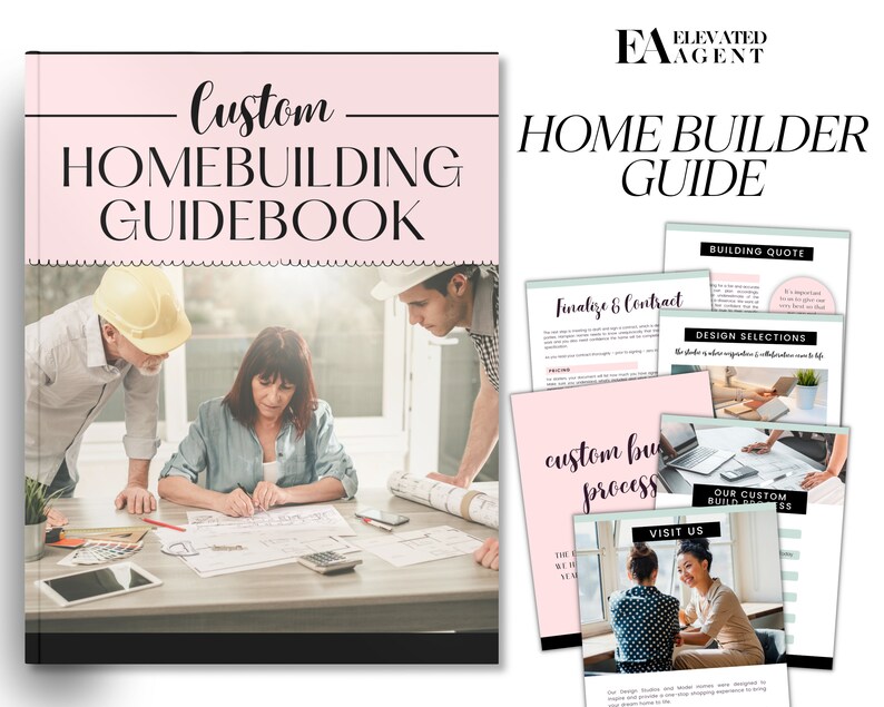 Build Guide Book Home Builder Guide, New Construction, Real Estate Marketing, Home ...