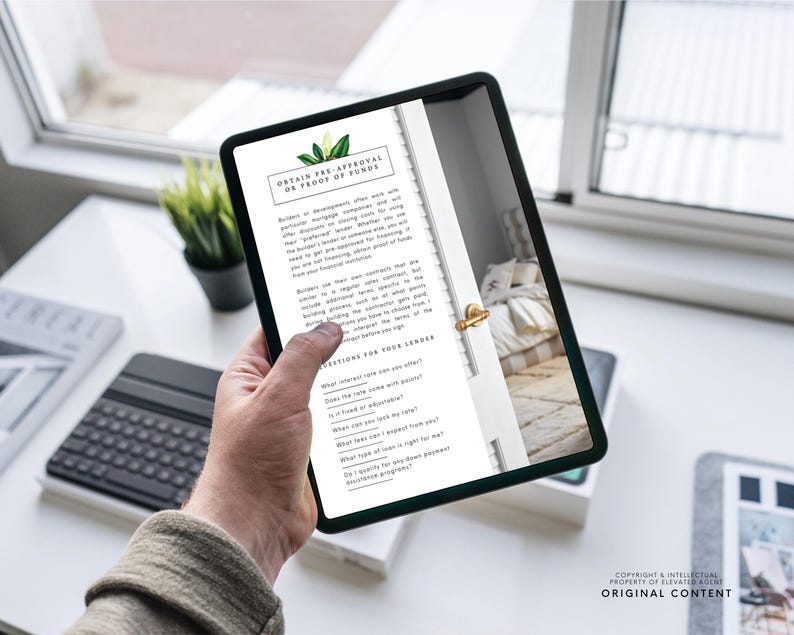 Real Estate Marketing Template New Construction Guide Home Buyer Guide Digital Download Realtor Tools Lead Magnet Canva Template Client Gift Real Estate Agent Resources