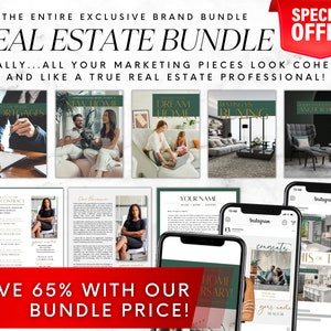 Luxury Real Estate Marketing Bundle Real Estate Marketing Bundle Real Estate Template Bundle Listing Packet Buyer Guide Realtor Marketing