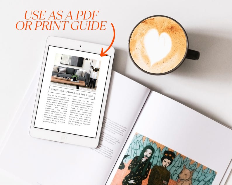 Home Buyer Guide Real Estate Social Media Content Real Estate Branding Template Digital Download Real Estate Client Education Realtor Tools Lead Magnet New Construction Guide