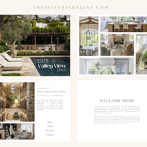 Real Estate Brochure, Luxury Property Brochure, Open House Brochure, Property Magazine, Real estate flyer, REAL ESTATE BROCHURE, For Sale Flyer, Open House Brochure, Luxury Brochure,  open house, open house flyer, luxury real estate, Elevated Agent