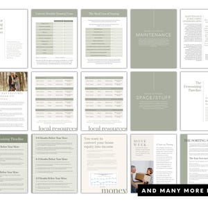 Real Estate Marketing Downsizing Guide Printable Agent Resource Senior Moving Guide Digital Download Retirement Planning Lead Magnet Home image 3
