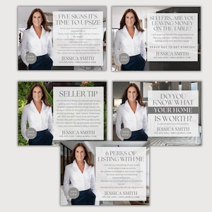 Real Estate Postcards, Realtor Postcards, Hello Neighbor, Real Estate Farming, Home Seller Packet, Real Estate Template, Realtor Flyer, Canva