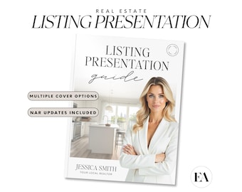 Real Estate Listing Presentation Template: Realtor Seller Guide (Canva Editable)
