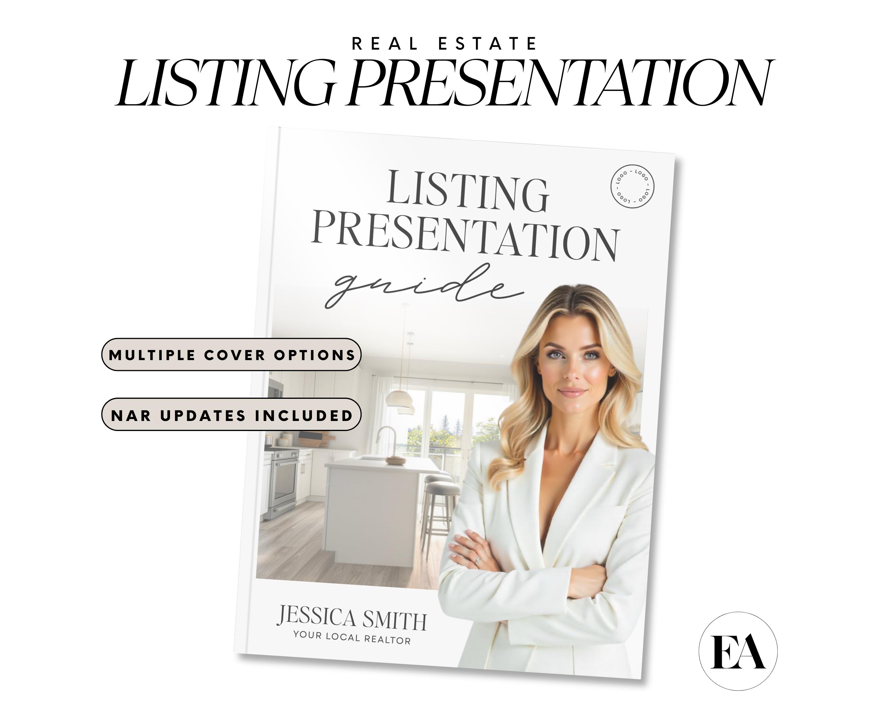 Real Estate Listing Presentation Template: Realtor Seller Guide (canva ...