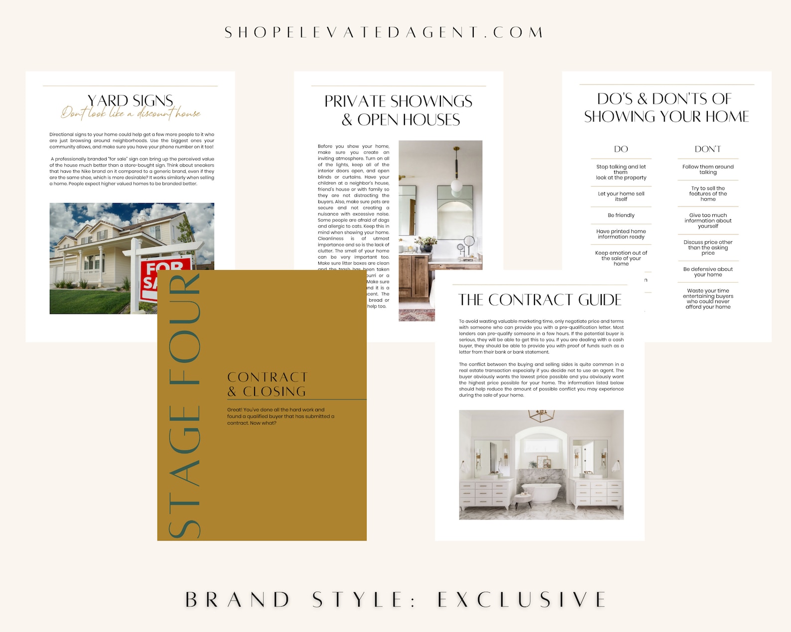 FSBO Guide FSBO for Sale by Owner Letter Real Estate Etsy