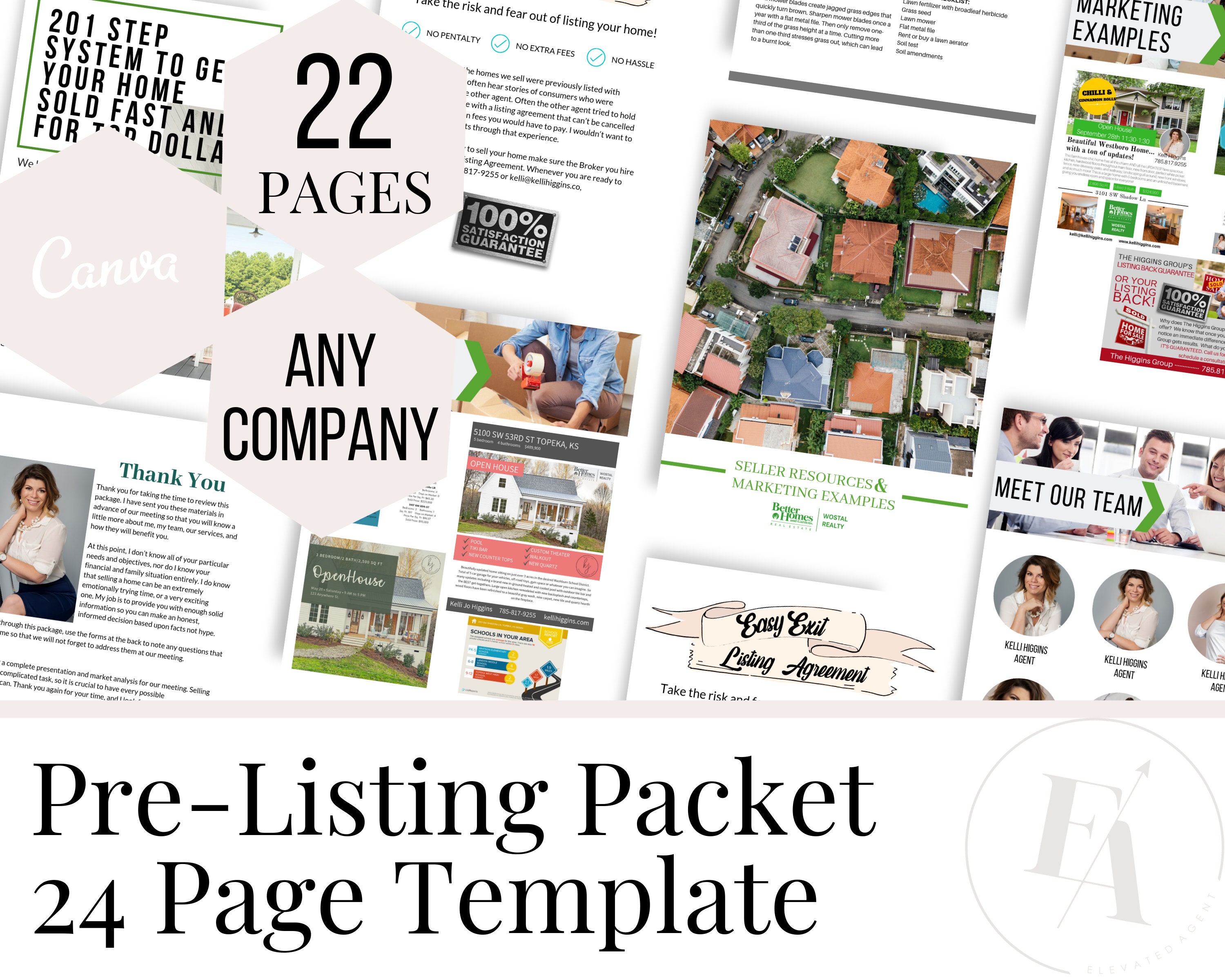 Pre Listing Packet Template Pre Listing Packet Template
