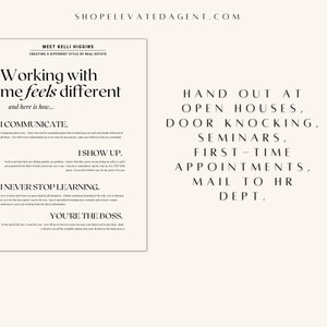 Marketing Materials for Real Estate Agents Real Estate Marketing Kit Open House Materials First Time Homebuyer Materials Real Estate Seminar Materials Door Knocking Materials