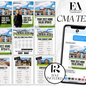 Comparable Market Analysis, Real Estate CMA, CMA Packet, Realtor CMA Text, Appraisal Text, Cma Template, Comparative Market Analysis