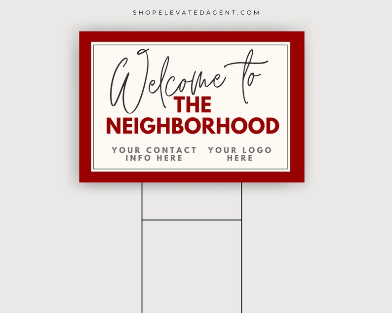 Real Estate For Sale Sign, Real Estate Yard Sign, Real Estate Sign, Property Sign, For Sale Sign, Realtor Sign, Real Estate Signage, Yard Sign, real estate logo, realtor sold sign, Realtor Custom Sign, Elevated Agent
