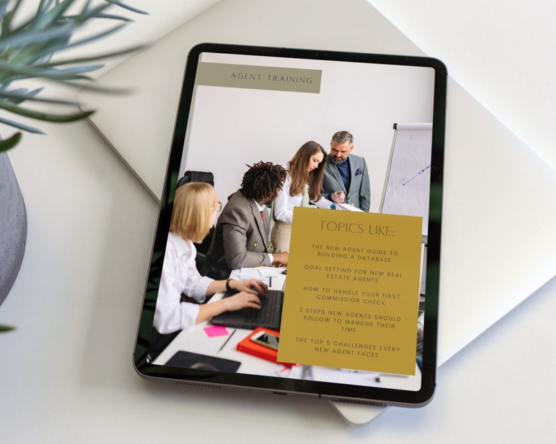 Real Estate Onboarding Template Digital Recruitment Packet Real Estate Hiring Tools Real Estate Company Branding Template HR Business Material Hiring Package for Brokers