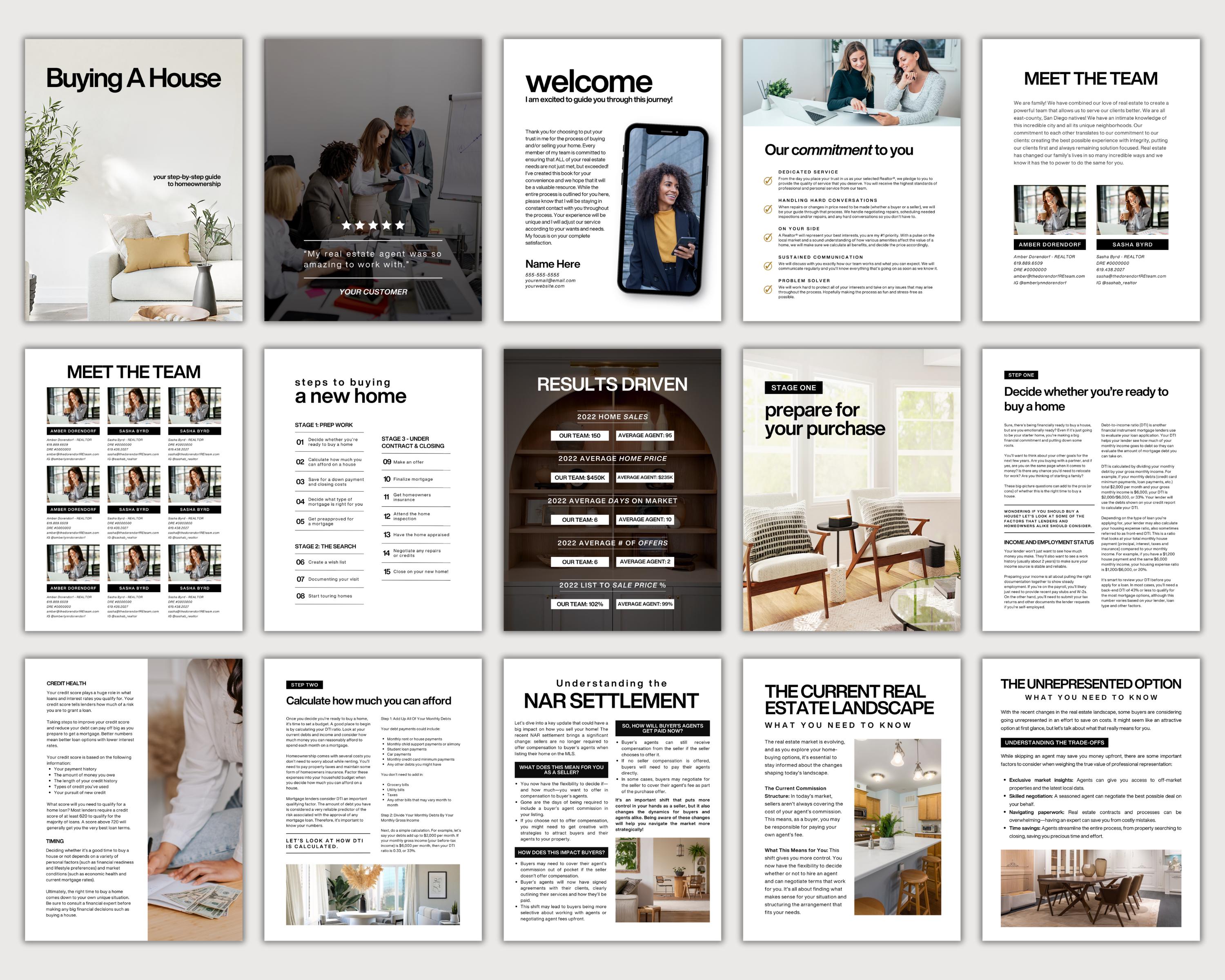 Real Estate Home Buyer Presentation, NAR Settlement, Real Estate Canva ...