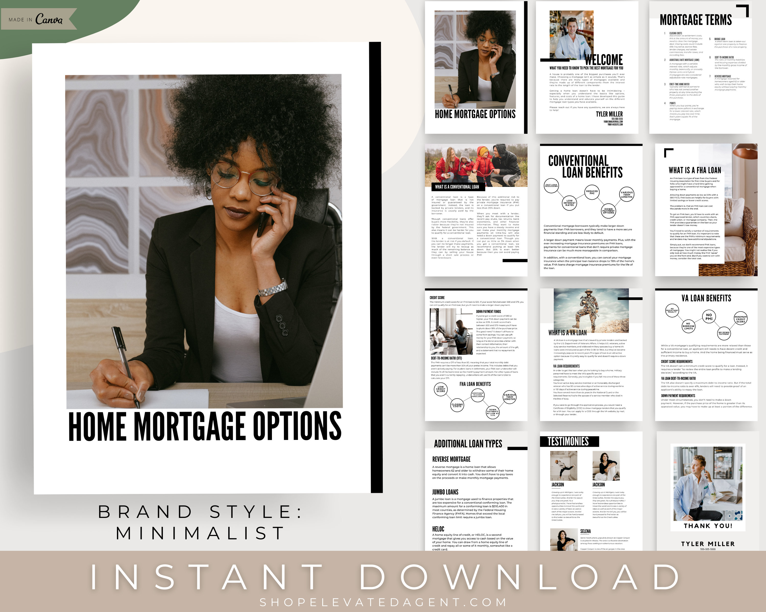 Home Mortgage Guide, Real Estate Marketing, Realtor Marketing, Real Estate  Templates, Mortgage 101, Real Estate Loans, Home Mortgage Lender - Etsy  Australia