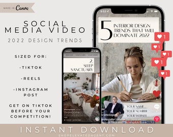 Real Estate Social Media Video Template: Canva Realtor Marketing