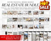 Real Estate Marketing Bundle, Listing Presentation, Open House, Moving Checklist, Realtor Marketing, Real Estate Branding,Buyer Presentation