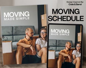 Real Estate Moving Guide Template: Realtor Checklist, Seller Packet (Canva Editable)