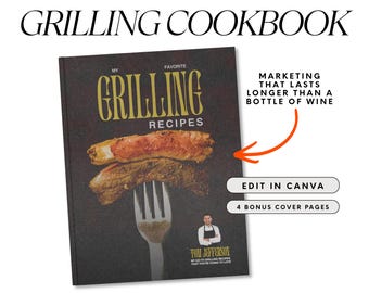 Grilling Cookbook Template - Realtor Recipe