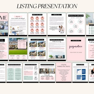 Seller Guide and Buyer Guide Bundle, List Presentation for Real Estate ...
