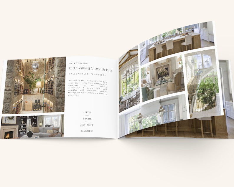 Real Estate Brochure, Luxury Property Brochure, Open House Brochure, Property Magazine, Real estate flyer, REAL ESTATE BROCHURE, For Sale Flyer, Open House Brochure, Luxury Brochure,  open house, open house flyer, luxury real estate, Elevated Agent