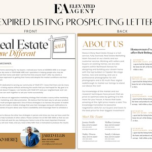 Expired Listing, Expired Listing Letter, Expired Listing Packet, Real Estate Marketing,Real Estate Farming,Real Estate Letter,Realtor Mailer